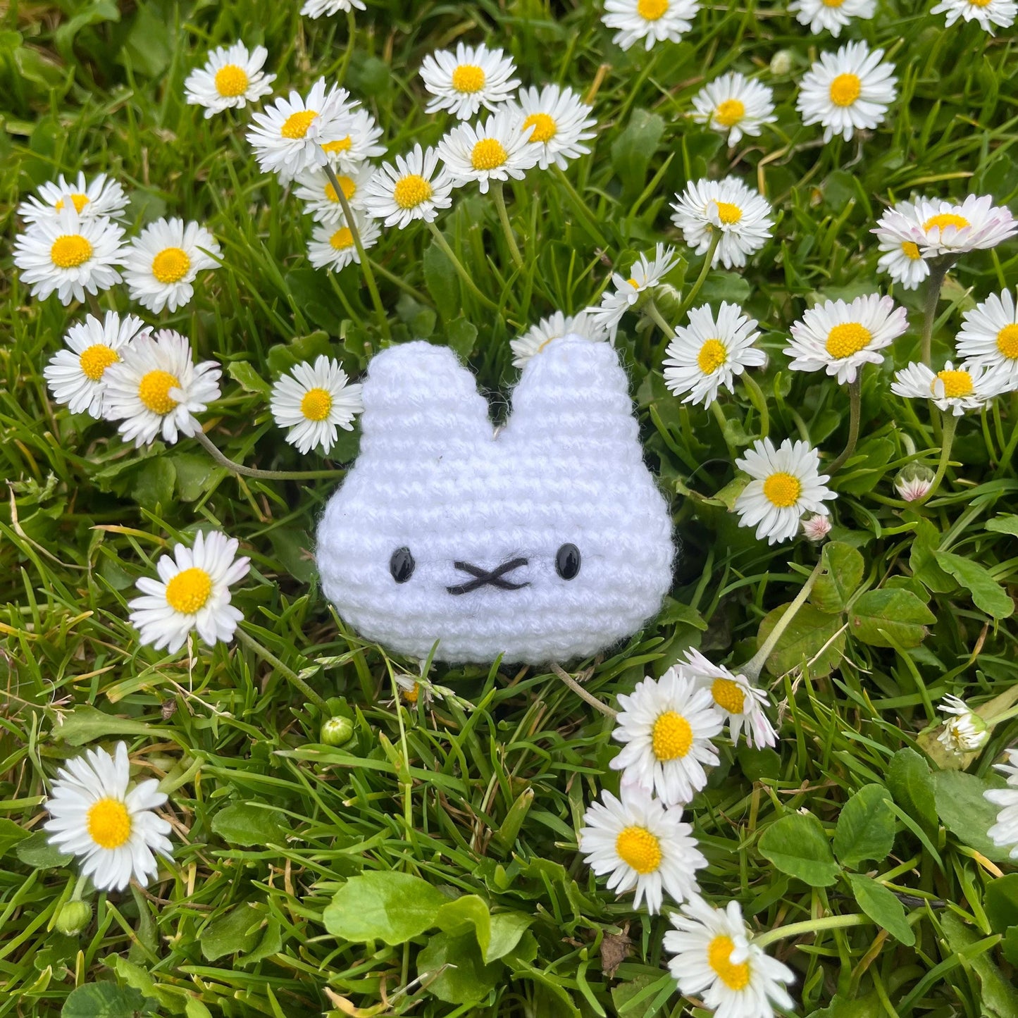 Miffy Crochet Keychain