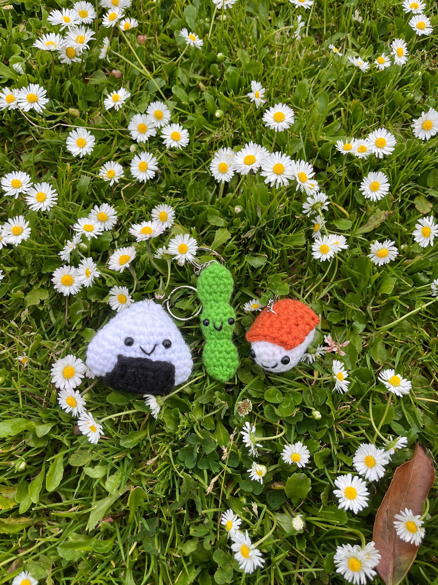 Crochet Amigurumi Bento Box Keychains