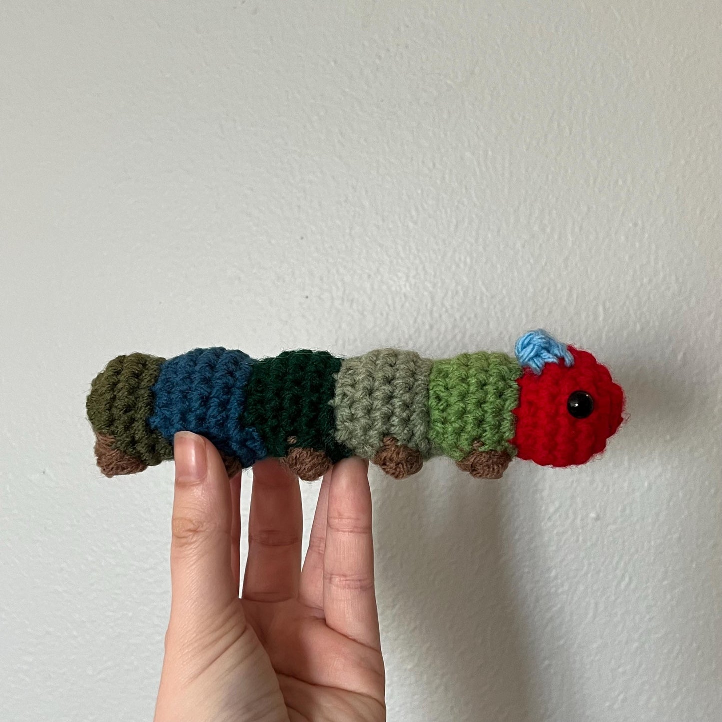 Very Hungry Caterpillar Crochet Plushie