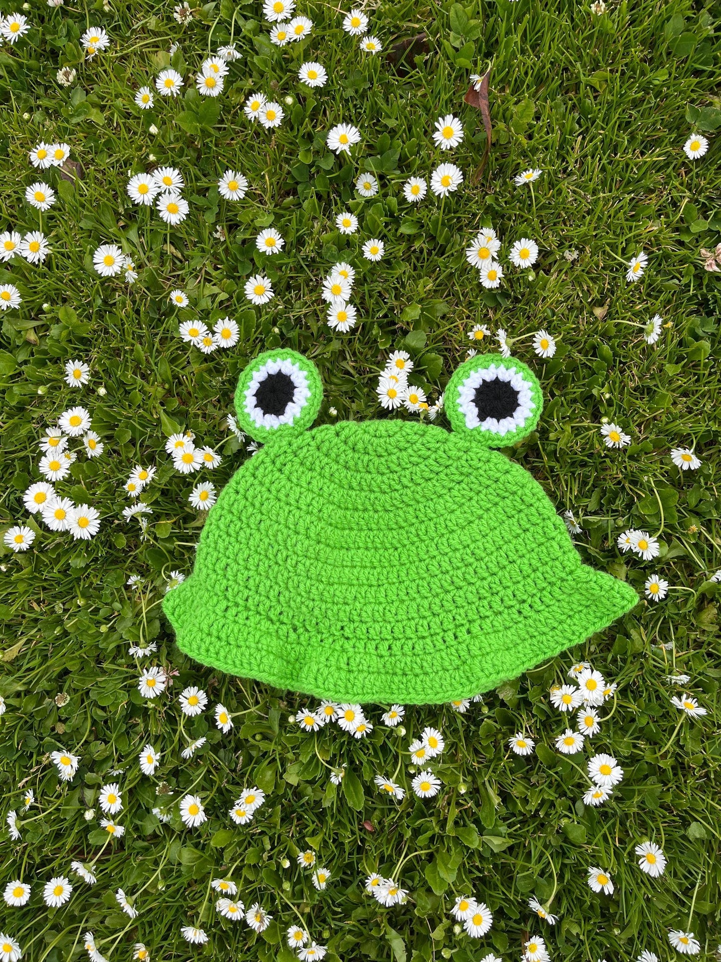 Frog Crochet Bucket Hat | Made to Order