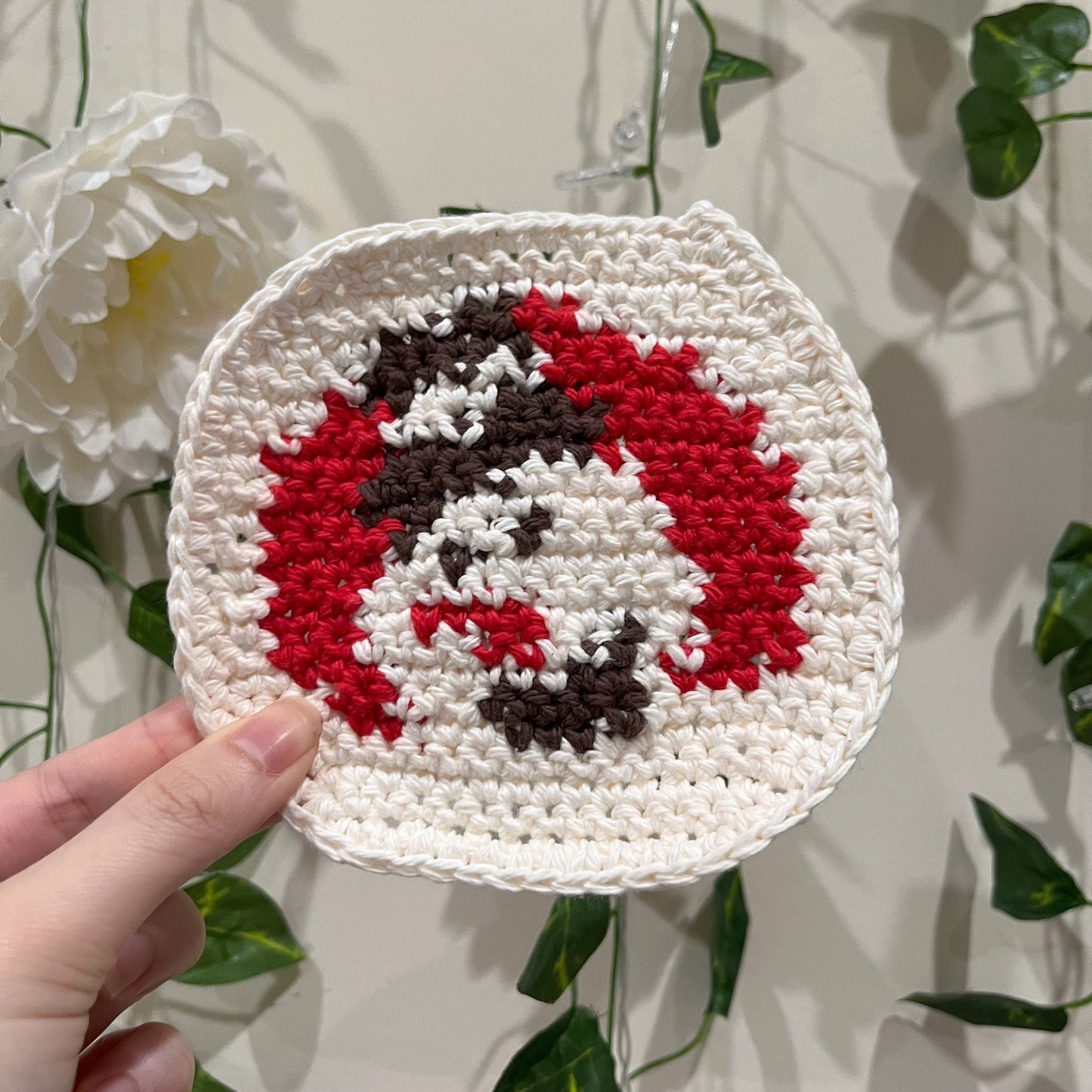 Snowman Crochet Pillsbury Cookie Coaster PDF Pattern