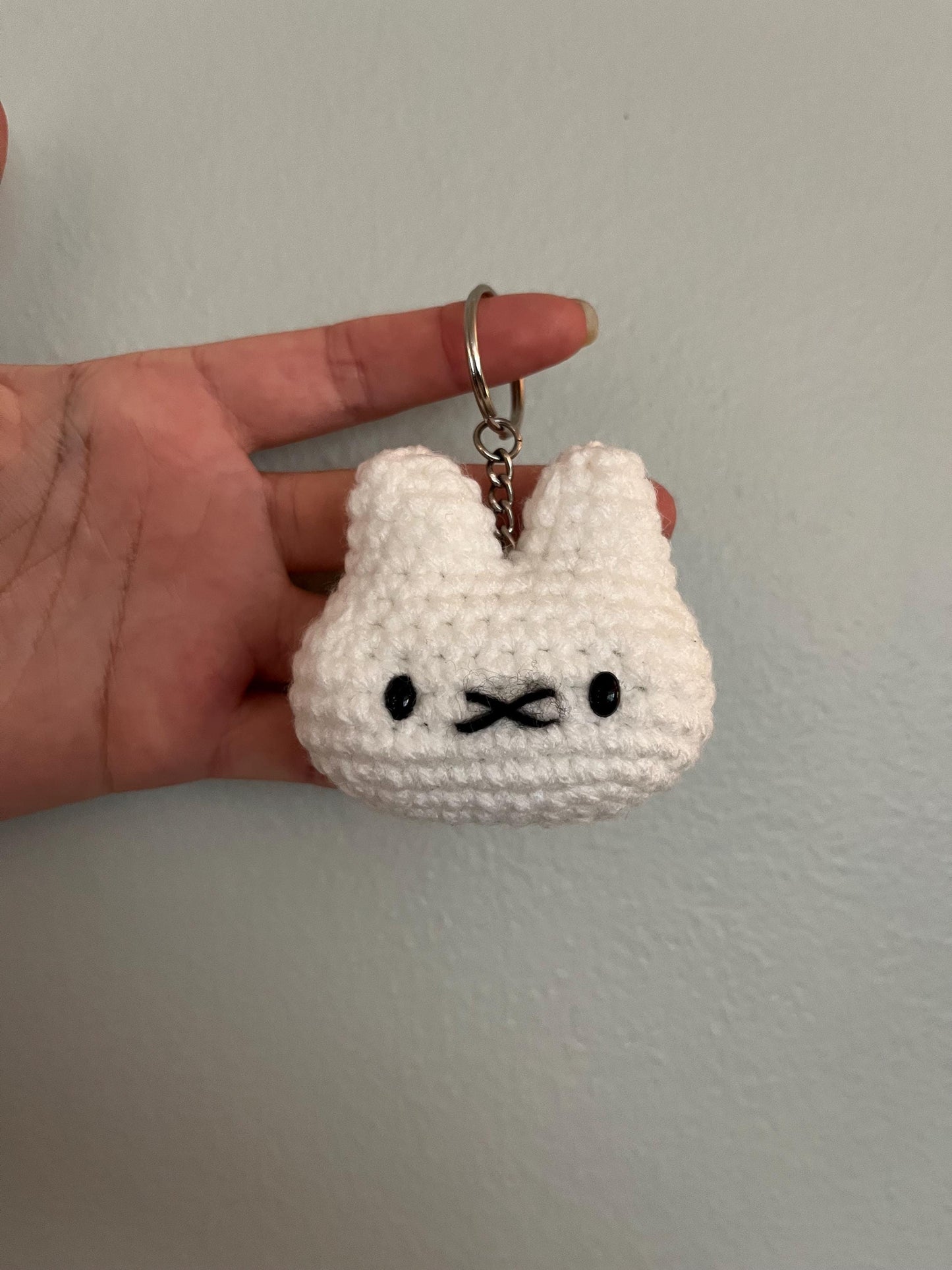 Miffy Crochet Keychain
