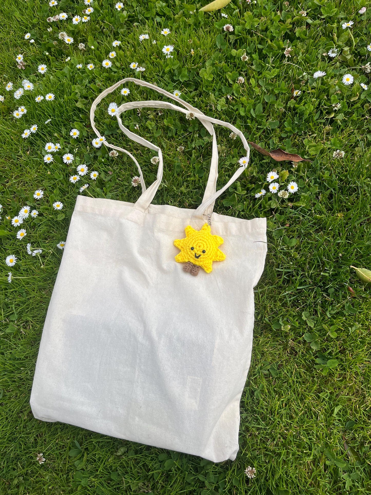 Jellycat Sun Crochet Amigurumi Keychain | Made to Order