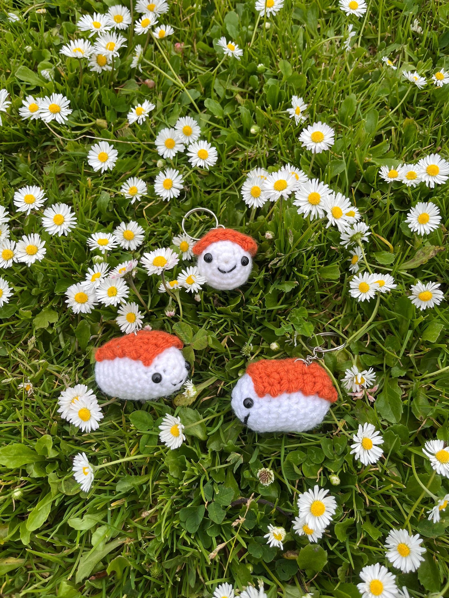 Crochet Amigurumi Bento Box Keychains
