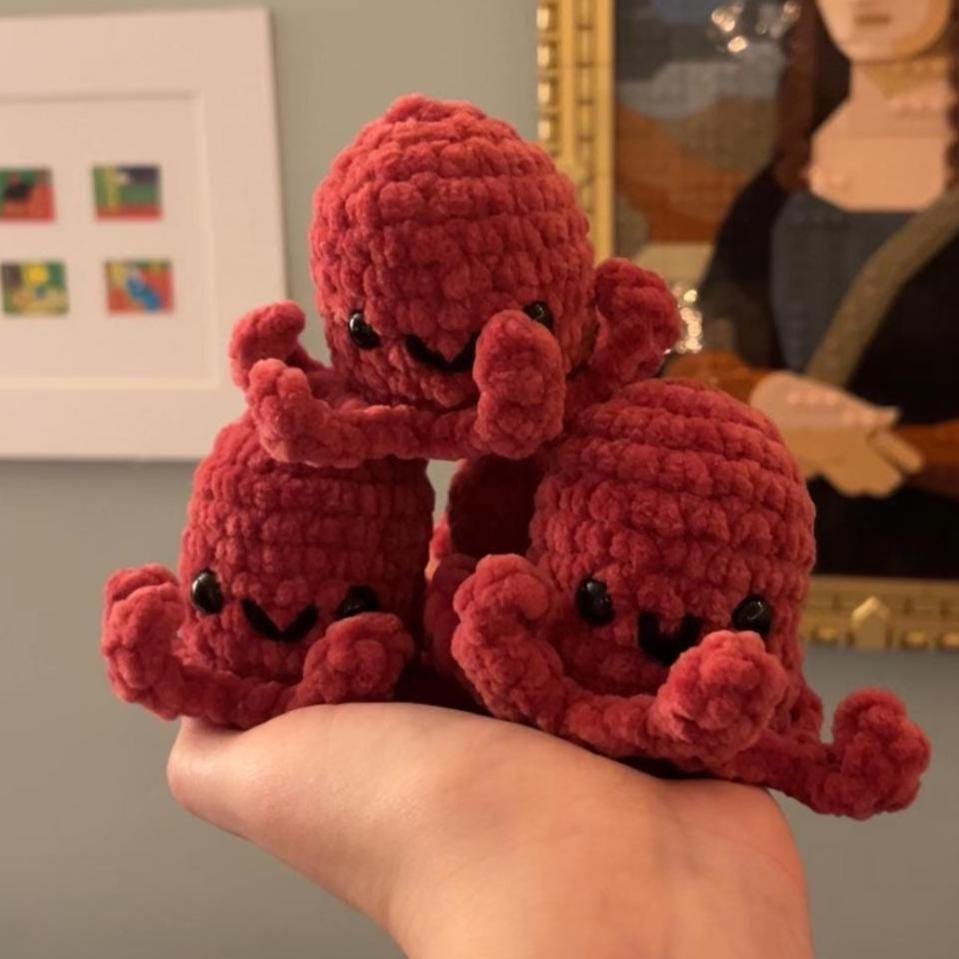 Crochet Bento Blind Box Plushie | Mystery Box with 6 Kinds + 1 Secret