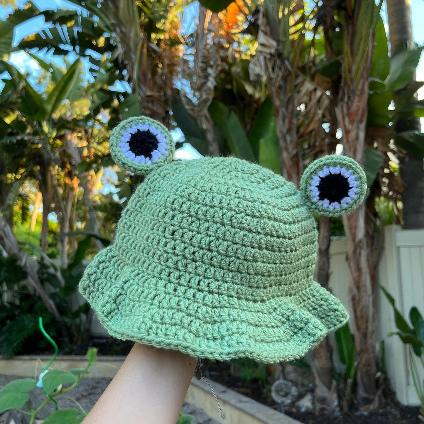Frog Crochet Bucket Hat | Made to Order