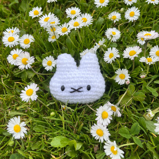 Miffy Crochet Keychain