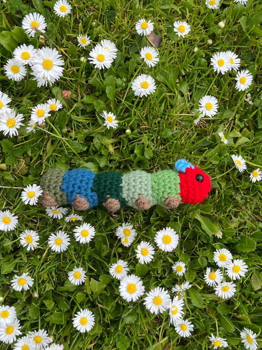 Very Hungry Caterpillar Crochet Plushie