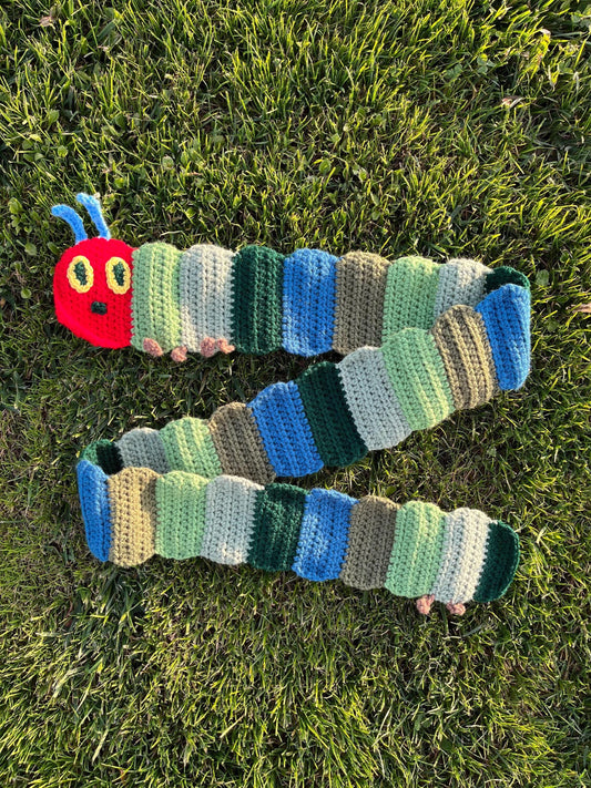 Very Hungry Caterpillar Crochet Scarf | Made to Order